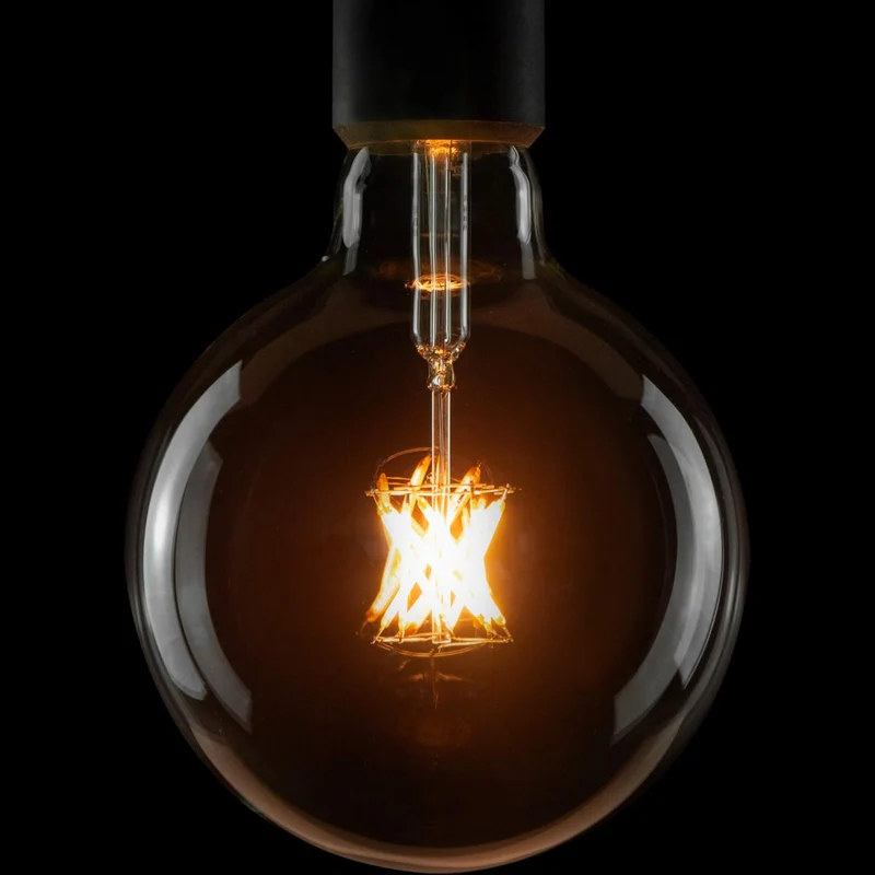 Segula Vintage LED Globe E27 G125 Clear - 400lm 2200K - Dimmable