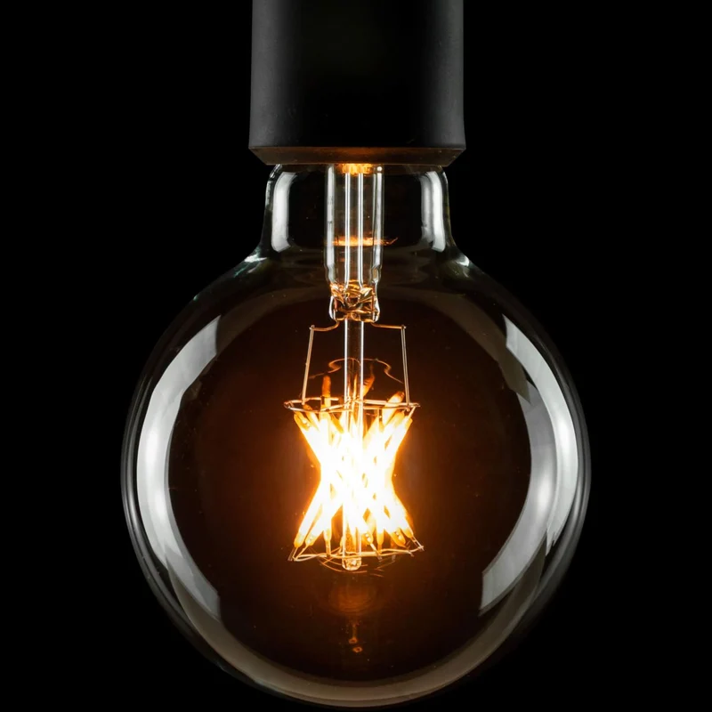 Segula Vintage LED Globe E27 G95 Clear - 400lm 2200K - Dimmable