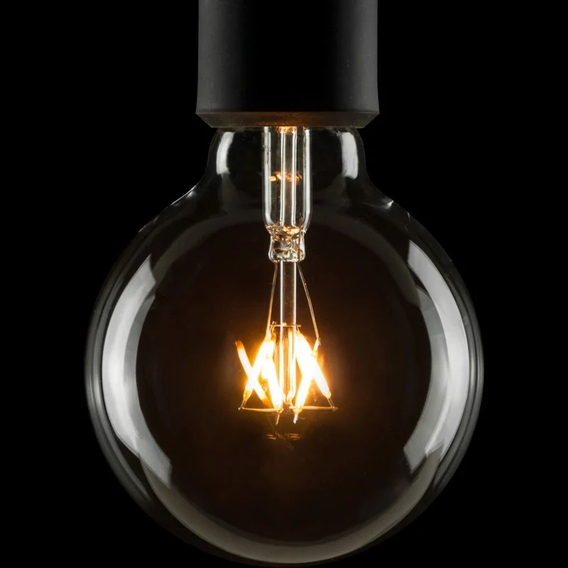 Segula Vintage LED Globe E27 G95 Clear - 260lm 2200K - Dimmable