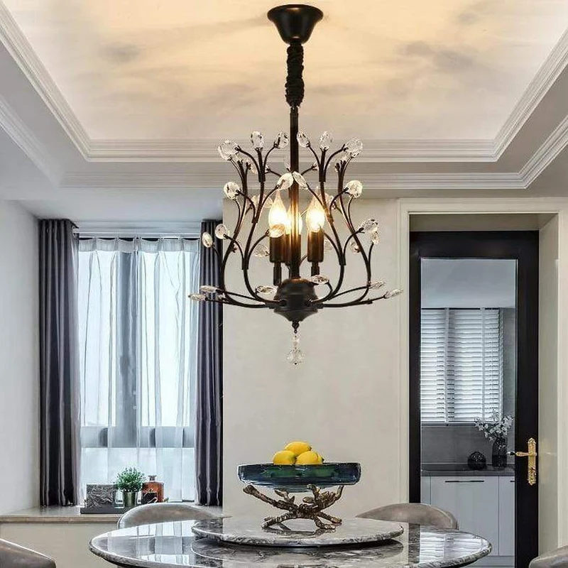 Lustre Led Noir