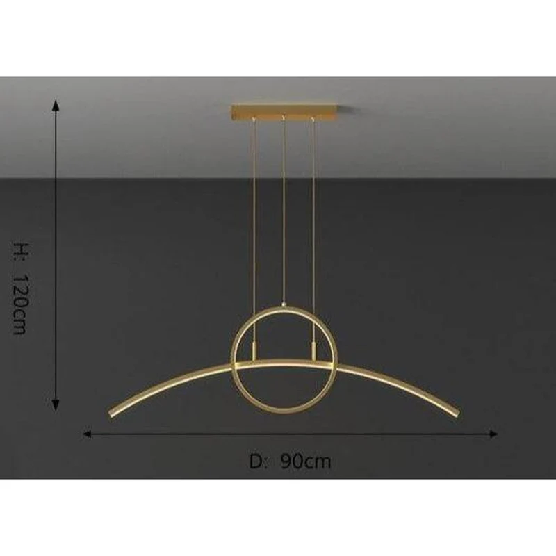 Lustre Moderne Rond