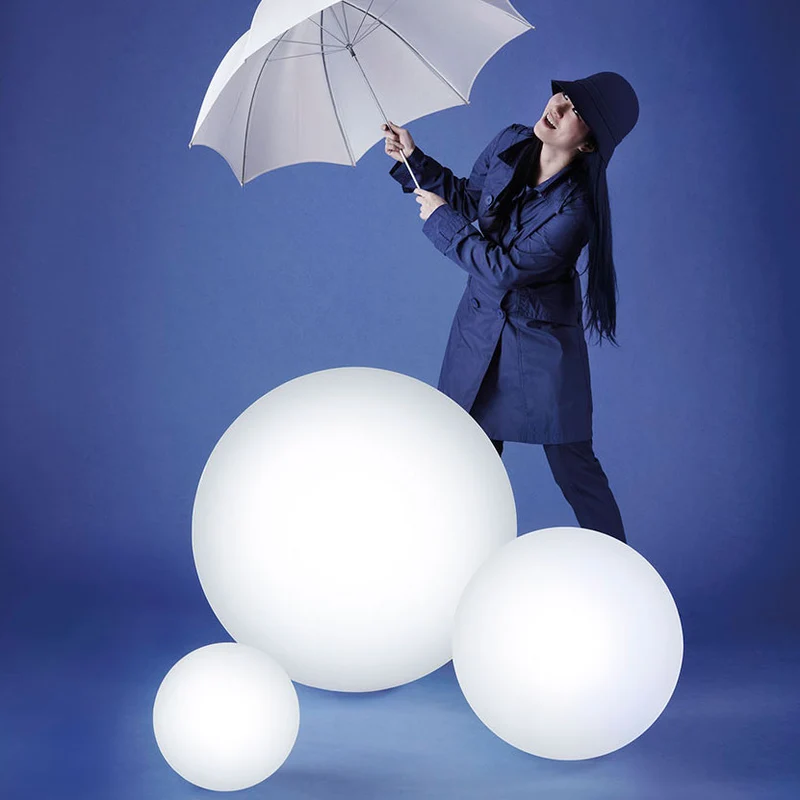 Slide Design Globo Outdoor floor lamp White - RGB Battery