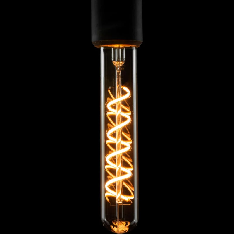 Segula Soft LED Tube Curved E27 T32 Clear - 300lm 1900K - Dimmable
