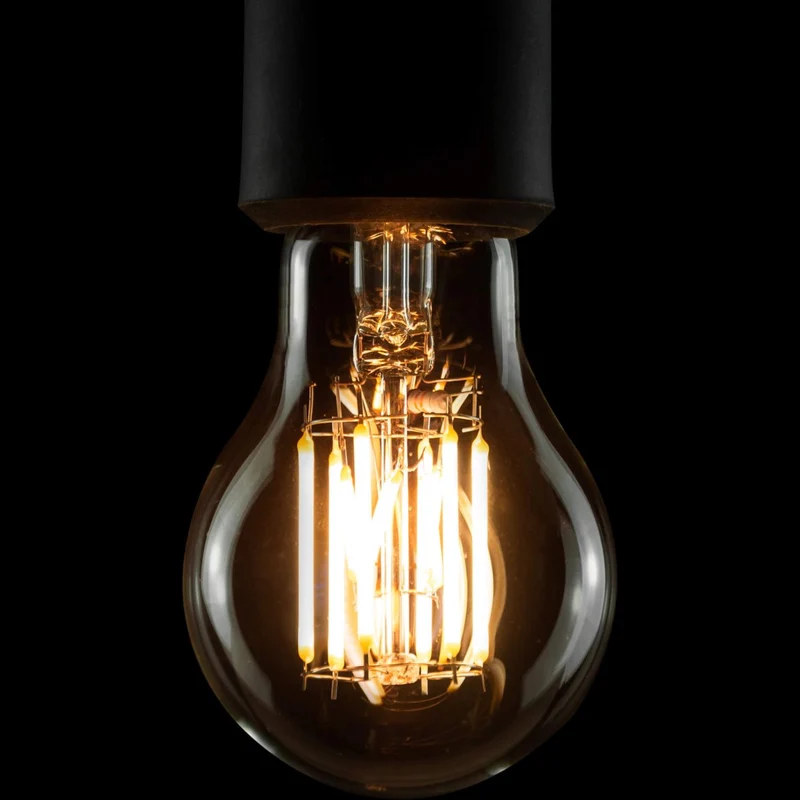 Segula Ambient LED Bulb E27 A60 Clear - 650lm 2000K to 2700K - Dim to warm