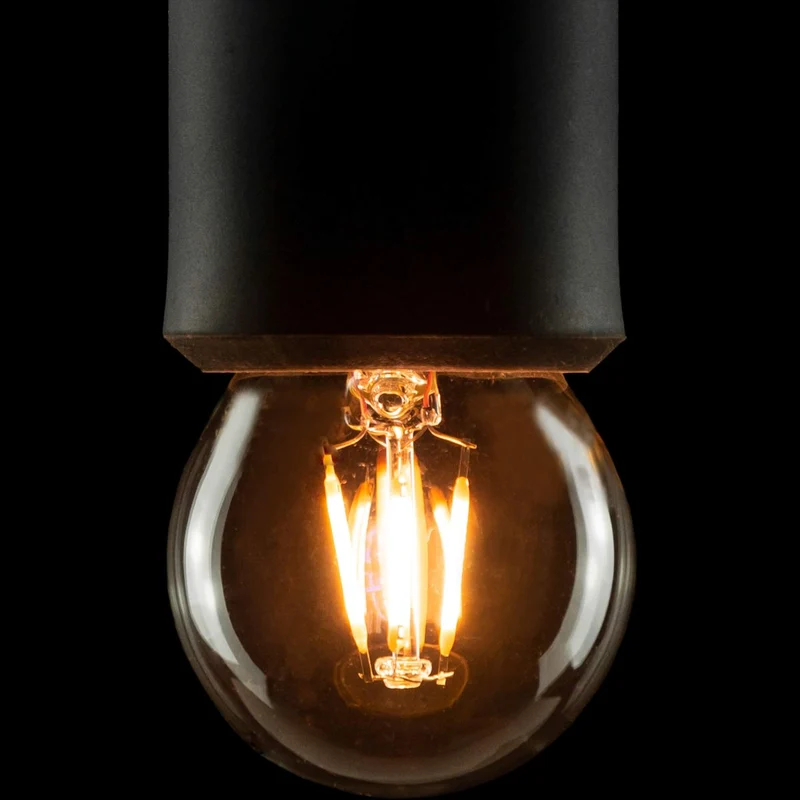Segula Vintage LED Golf Ball E27 P45 Clear - 200lm 2200K - Dimmable