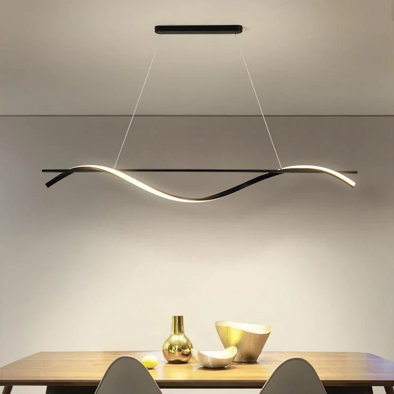 Lustre Long Moderne