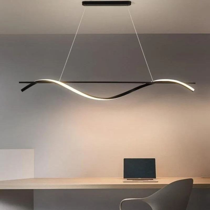 Lustre Long Moderne