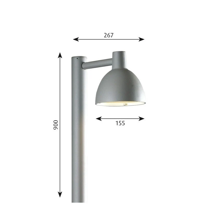 Louis Poulsen Toldbod 155 Bollard