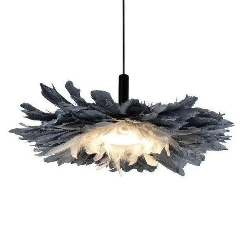 Lustre Plume Noir