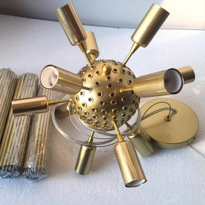 Lustre Métal Doré