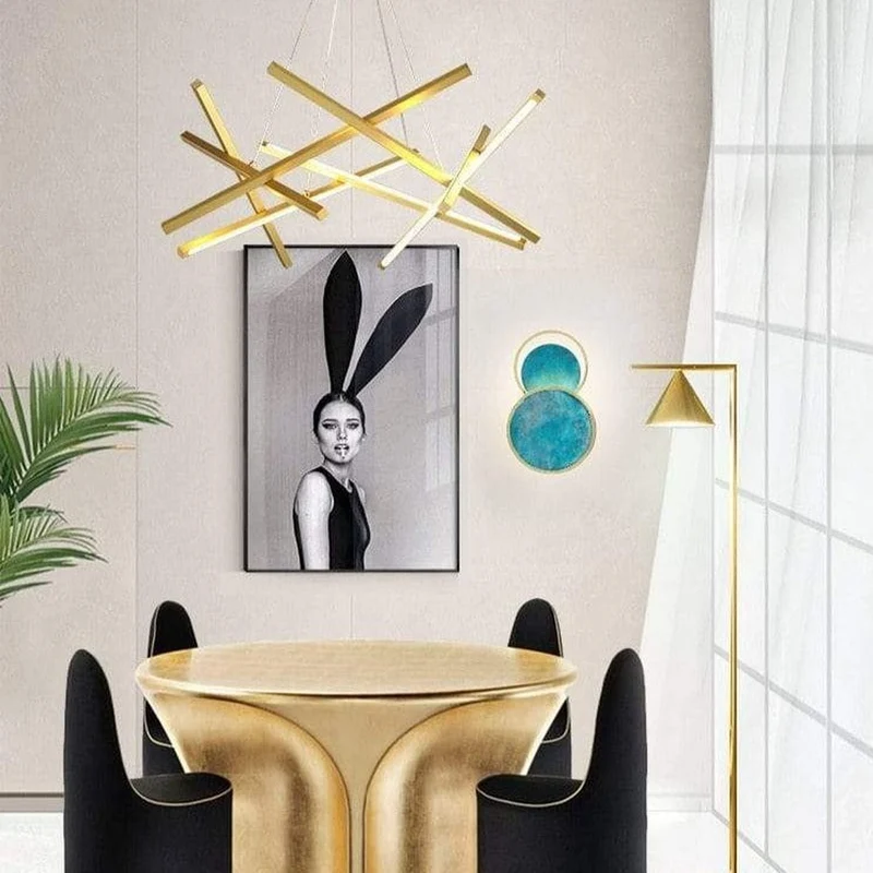 Lustre Couleur Or
