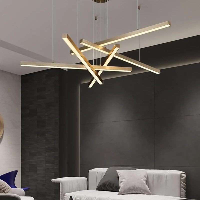 Lustre De Salon Moderne