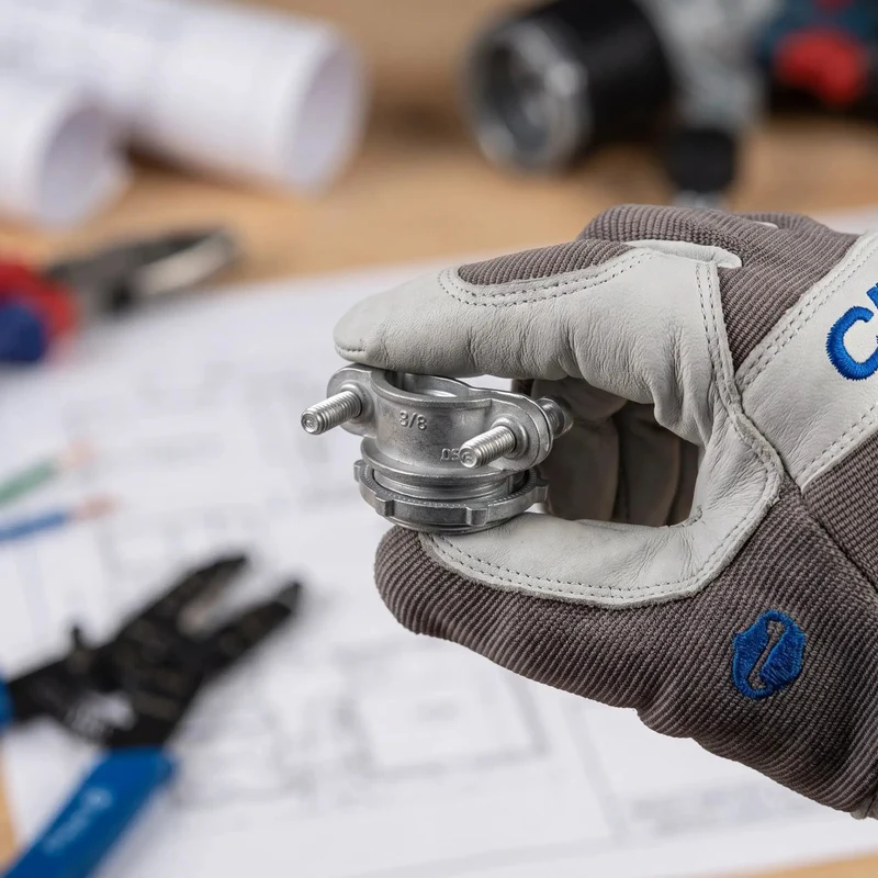 Heavy Duty 4 Set 3/4 Inch Cable Connectors For Electrical Conduit Fittings With Robust Threaded Wire Clamps That Squash Vibration And Guarantee A Dead Simple Mount Every Time