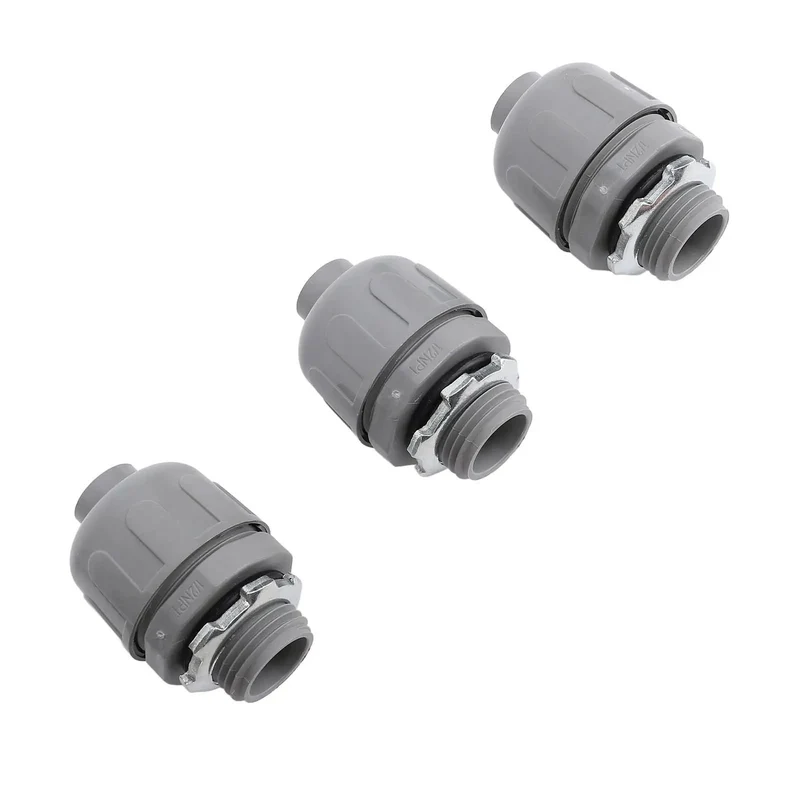 Beast Mode 20 Pack Nylon 6 Liquid Tight Connector Set Corrosion Resistant Wet Location Wiring Gear Tough As Nails Against Salt Spray Oil And Harsh Elements Perfect For Outdoor Lighting Needs And Pro Impact Resistance And Performance Under Fire