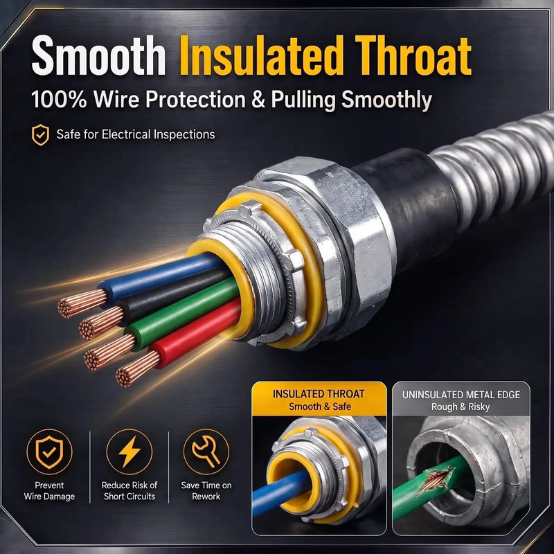 10 Piece Liquid Tight Conduit Connector Pack Includes 3/4 Inch Straight Fittings And Ninety Degree Elbows For Smooth Indoor Outdoor Cable Runs Into Boxes Heavy Duty Metal Construction Delivers No Sweat Installation And Rock Solid Grip
