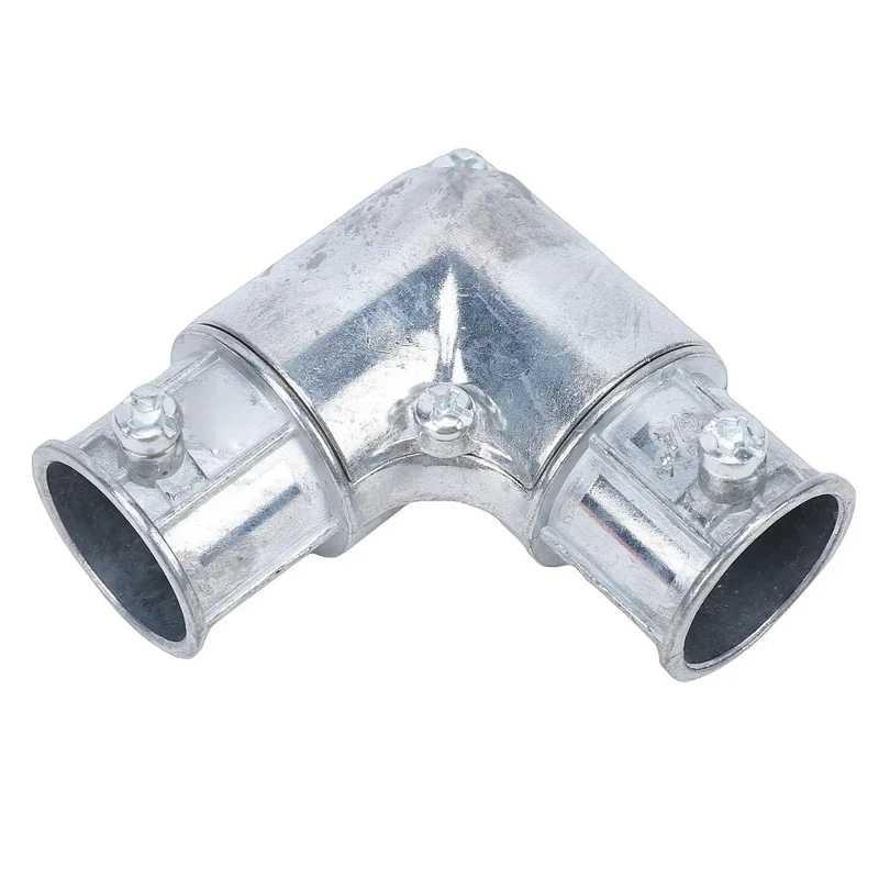 Heavy Duty EMT Conduit Fitting Three Quarter Inside Corner Pull Elbow 90 Degree Bend With No Sweat Installation For Seamless Electrical Wiring Layouts And Hassle Free Conduit Runs That Work Like A Charm