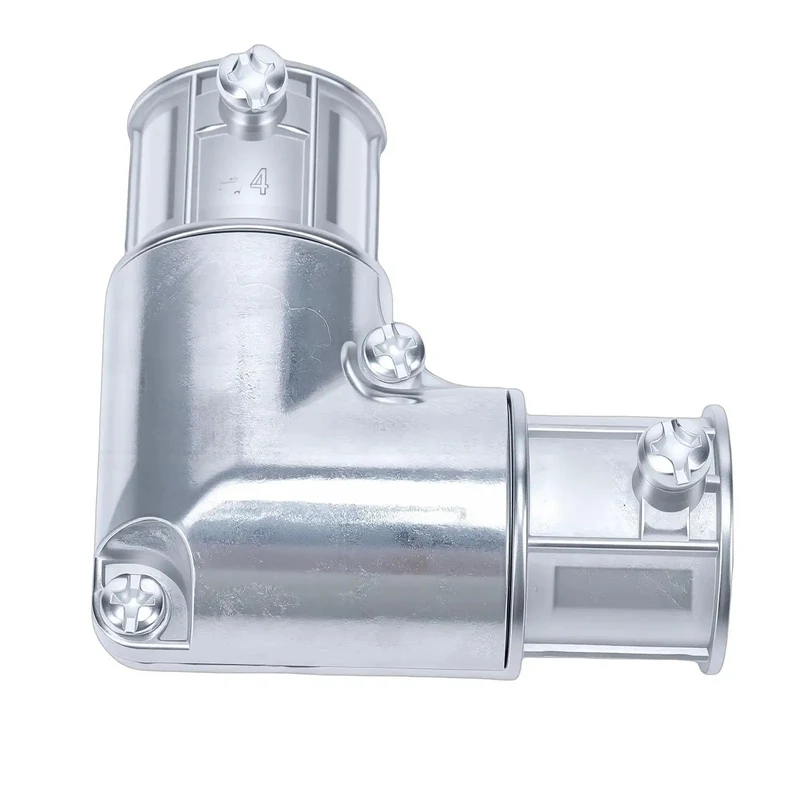 Rock Solid 3/4 Inch EMT Conduit Fitting Inside Corner Pull Elbow 90 Degree Bend Built Tough For Smooth Electrical Runs Zero Sweat Tool Friendly Mounting Perfect For Tight Spaces And Everyday Job Site Grind