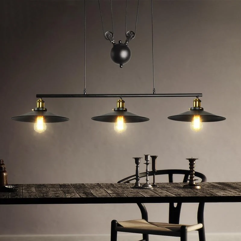 Lustre Chapeau Noir