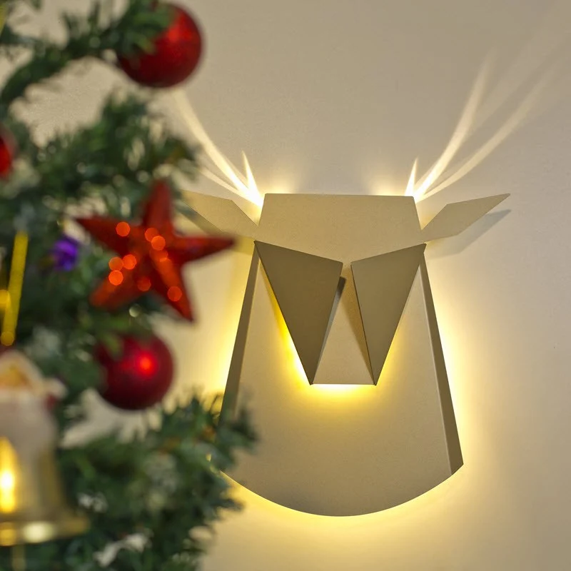 Popup Lighting Deer Head