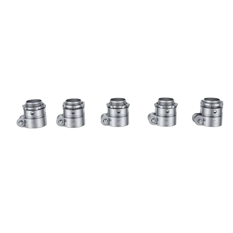 Heavy Duty Zinc Alloy Squeeze Connector 3/4 Inch Conduit Coupling Drop In Ready Design Delivering A Rock Solid Grip On Electrical Raceway Lines That Crushes Abrasion On Rough Job Sites