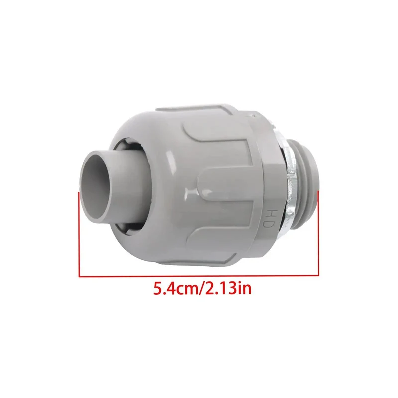 Heavy Duty Thirty Six Piece Half Inch PVC Liquidtight Straight Conduit Connectors For Electrical Wiring Jobs That Rock Solid And Dang Tough For Every Crew On The Site Today