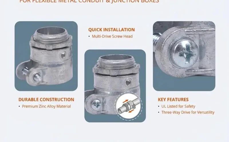 Heavy Squeeze Connector Fittings Three Quarter Inch Zinc Alloy Plug And Play Plumbing Hose Adapters For Fast Pipe Connections Built Tough With No Sweat Installation