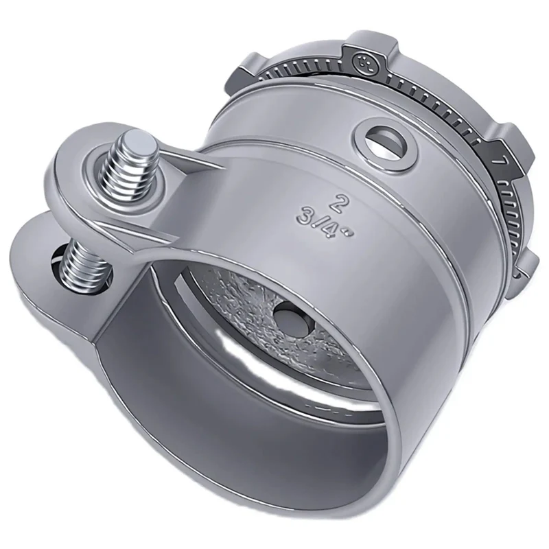 Heavy Squeeze Connector Fittings Three Quarter Inch Zinc Alloy Plug And Play Plumbing Hose Adapters For Fast Pipe Connections Built Tough With No Sweat Installation