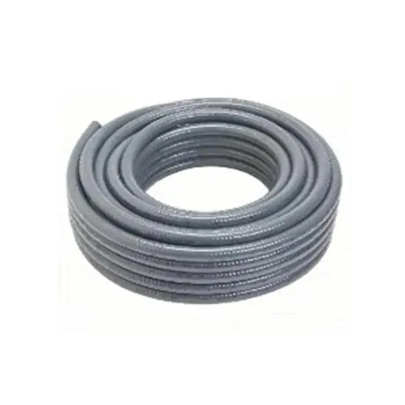 Tough As Nails Liquid Tight Flex Pvc Conduit Gray Electrical Wire Protection One Inch By Fifty Feet Self Extinguishing Grade Designed For Bending Like Butter Through Tight Spots Indoors And Outdoors
