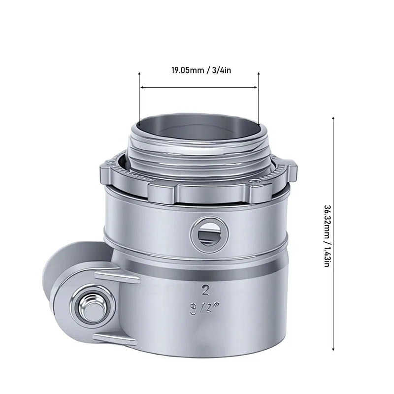 20 Pack Top Shelf Zinc Alloy Squeeze Conduit Fittings Three Quarter Inch Heavy Duty Electrical Connectors Designed For Gritty Jobs With A Rock Solid Grip Abrasion Resistant Material Ensures Longevity