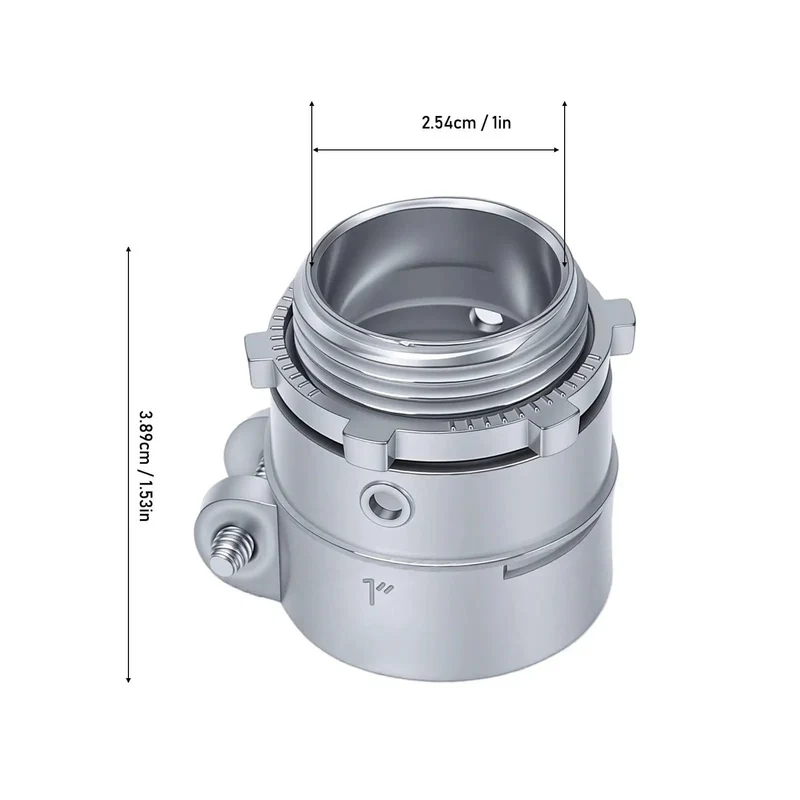 Heavy Duty 20 Piece 1 Inch Squeeze Conduit Connectors For Fmc Electrical Systems Die Cast Zinc Alloy With Reverse Locking Nut For Rock Solid Cable Seals And No Fuss Install