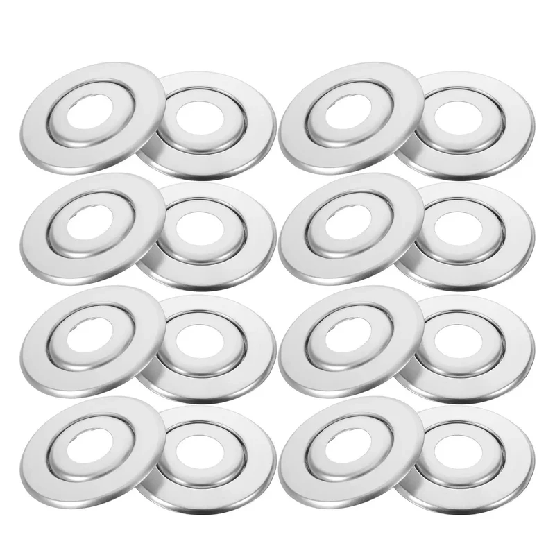18 Piece Heavy Duty Metal Sprinkler Escutcheon Plates Ceiling Fire Sprinkler Trim Ring Covers Built Legit Heat Resistant No Fuss Setup Delivers Straight Up Premium Coverage Always