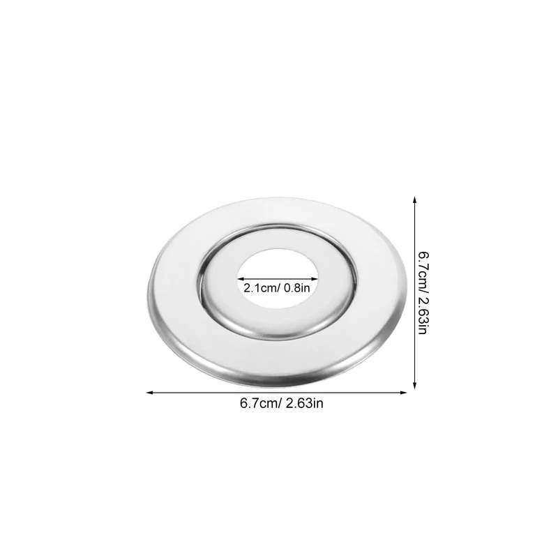18 Piece Heavy Duty Metal Sprinkler Escutcheon Plates Ceiling Fire Sprinkler Trim Ring Covers Built Legit Heat Resistant No Fuss Setup Delivers Straight Up Premium Coverage Always
