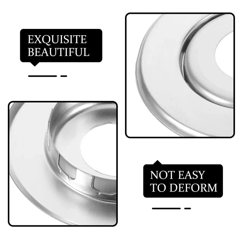 18 Piece Heavy Duty Metal Sprinkler Escutcheon Plates Ceiling Fire Sprinkler Trim Ring Covers Built Legit Heat Resistant No Fuss Setup Delivers Straight Up Premium Coverage Always